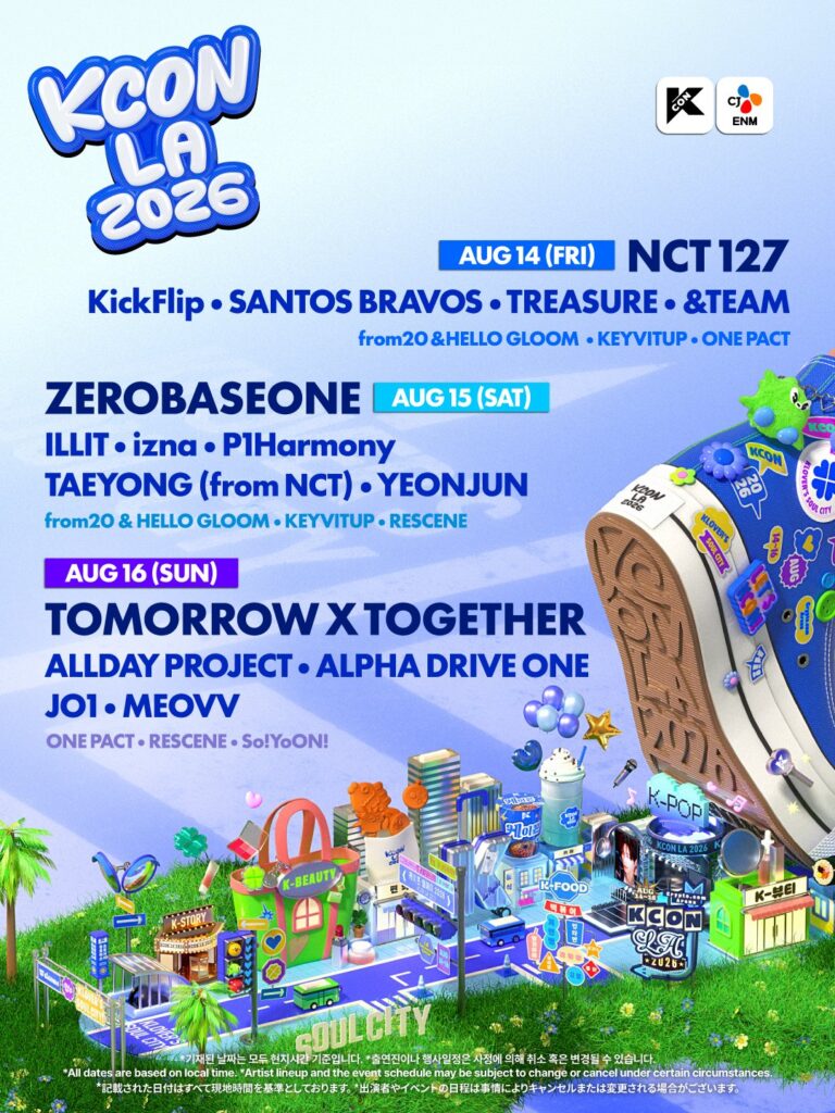 KCON LA 2026 Full Lineup Revealed