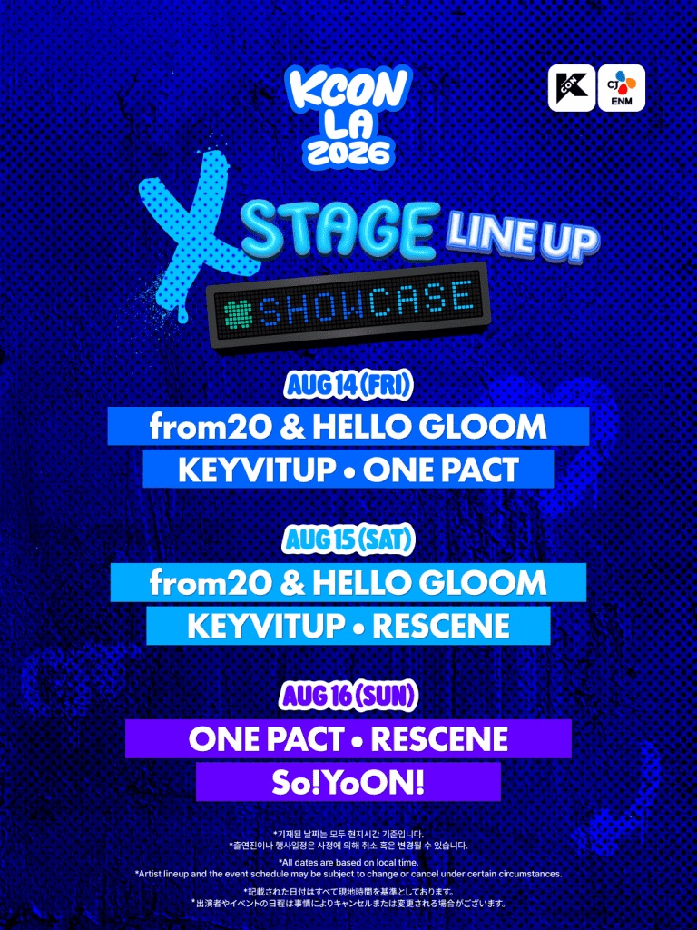KCON LA 2026 Full Lineup Revealed