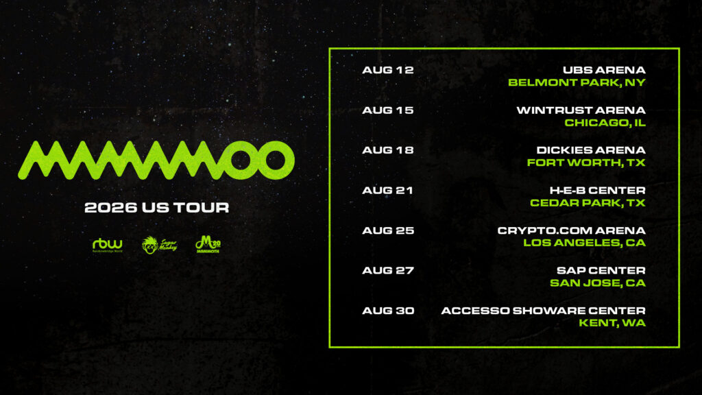 MAMAMOO Announce 2026 U.S. Tour Dates