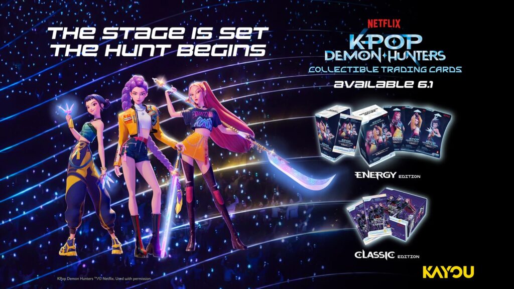 Kayou Launches KPop Demon Hunters & MLP Trading Cards