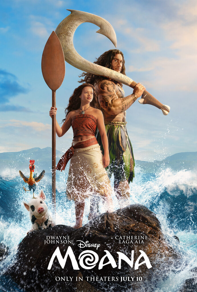 Moana live action poster